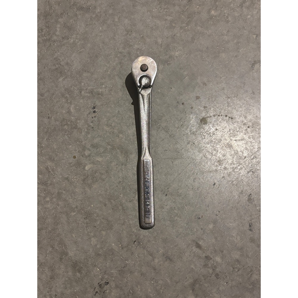 Craftsman 3/8 Drive Ratchet Forged in USA V-44975 Teardrop Quick Release Tool
